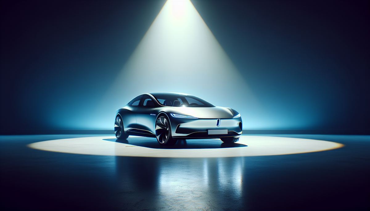 The Afeela 1 electric sedan, Sony Honda Mobility's software-defined EV, shown at a CES concept reveal