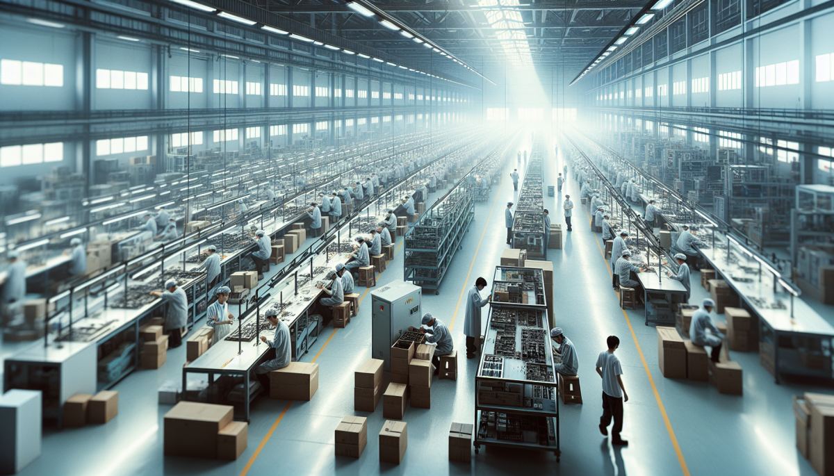 Workers at a manufacturing facility in Vietnam, one of the emerging markets benefiting from global supply chain diversification