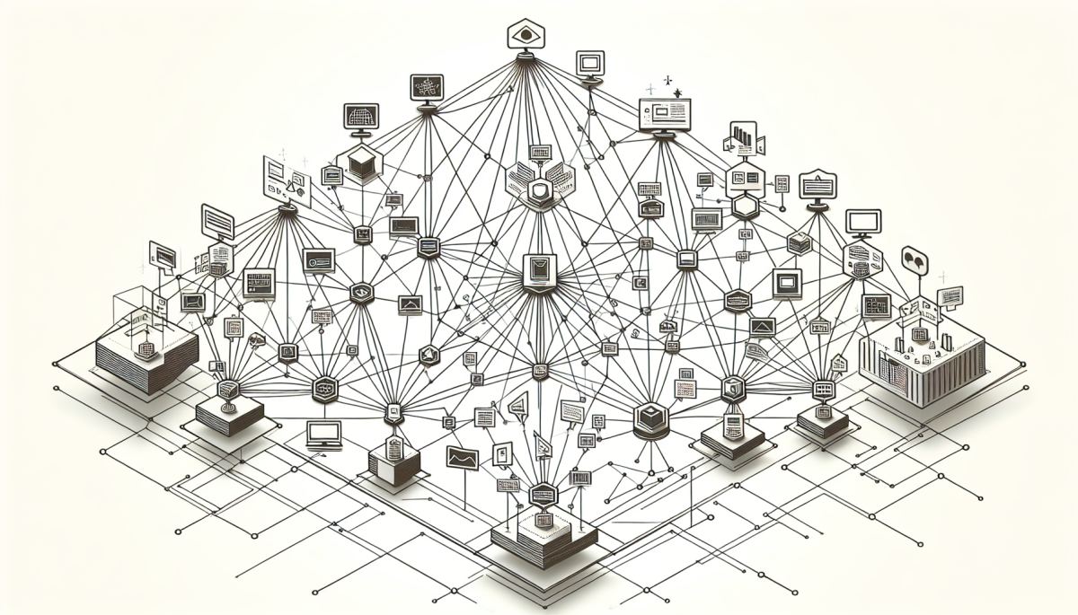 Alleged data pipeline between Perplexity AI, Google, and Meta routing user chat data to ad targeting systems