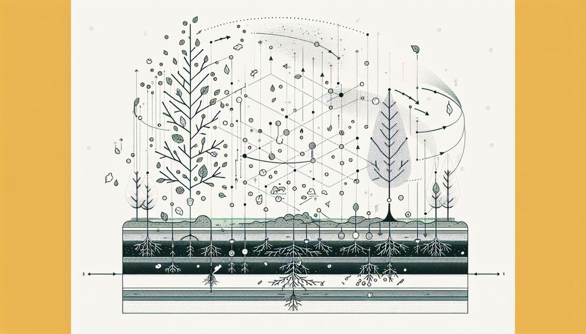 How microplastics travel from atmosphere through forest canopy into buried soil layers