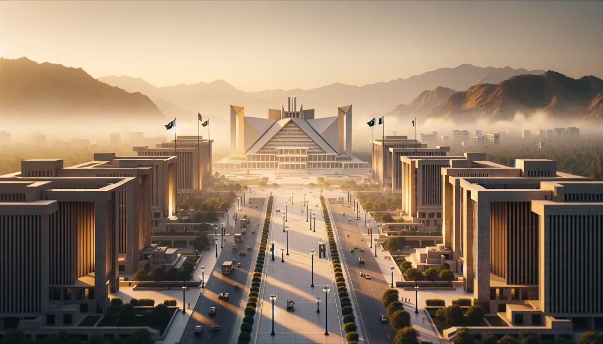 Islamabad's diplomatic quarter, where U.S. and Iranian negotiators convened for nuclear talks this week