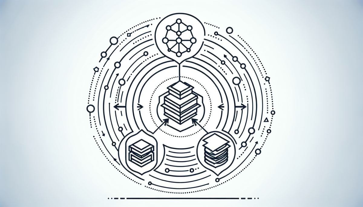 Feedback loop between AI proof systems, mathematical output, and training data in modern research