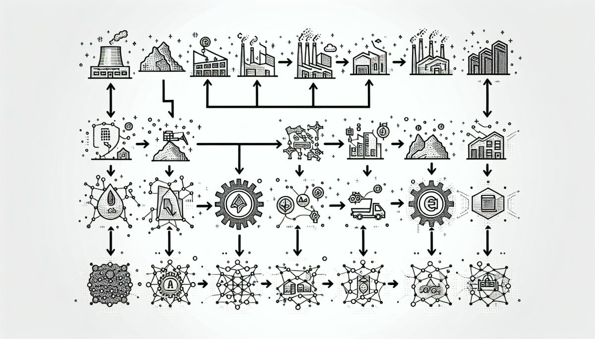 How critical minerals flow from African mines through overseas refiners and manufacturers before reaching end consumers