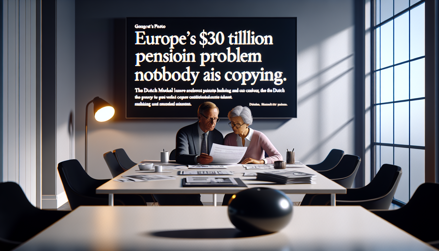 Europe's $30 Trillion Pension Problem and the Dutch Model Nobody Is Copying