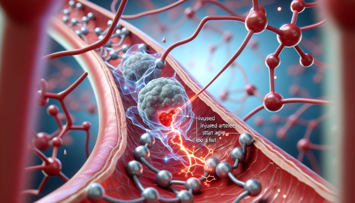 Zinc Steps In When Injured Arteries Start Aging Too Fast